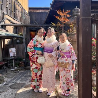 京都三姐妹出街❤️和服体验👘...