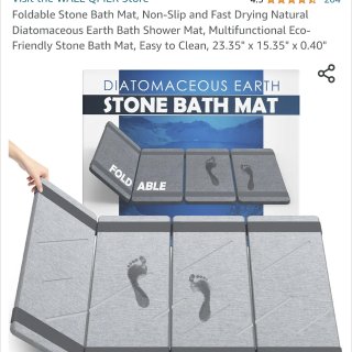石质浴室垫
