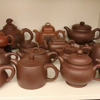 背景墙| 晒晒家里收藏各种茶壶...