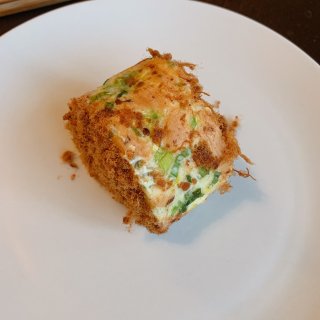 葱香肉松蛋糕卷...