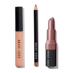 $50 Bobbie Brown Nude Lip Color Trio 褐色口红三件套