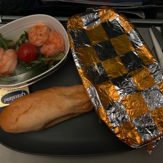 Delta的飞机餐