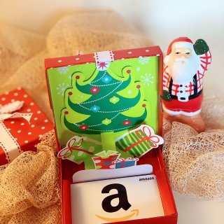Amazon pop up gift card box