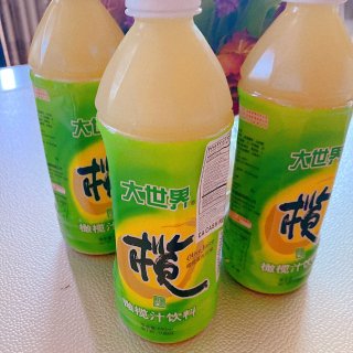 饮料推荐～福建特产～“大世界” 橄榄汁饮...