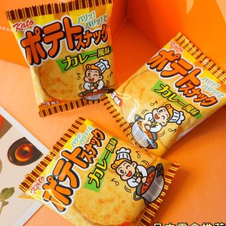 日本零食｜加藤咖喱味洋芋片...