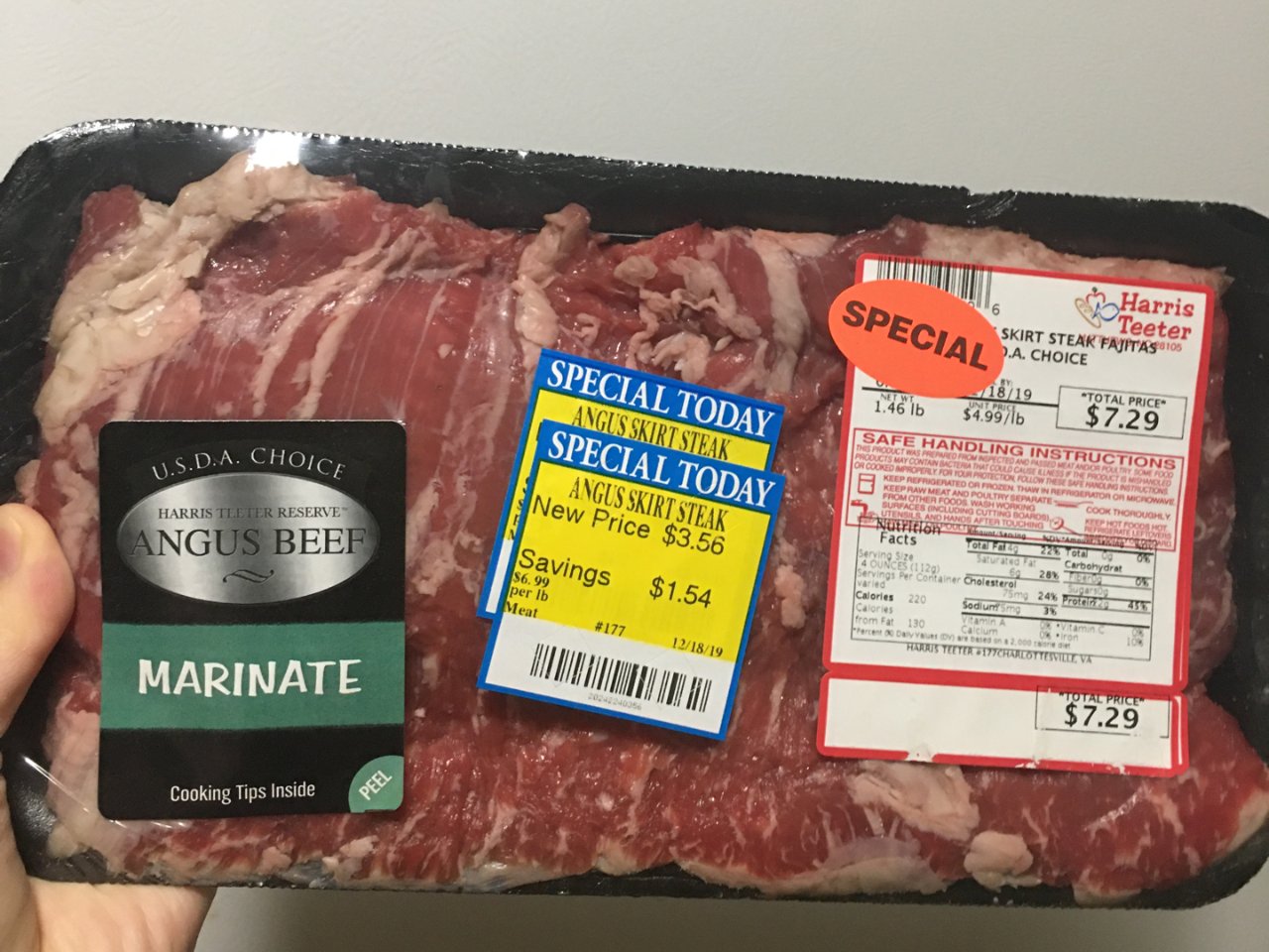 超便宜skirt steak