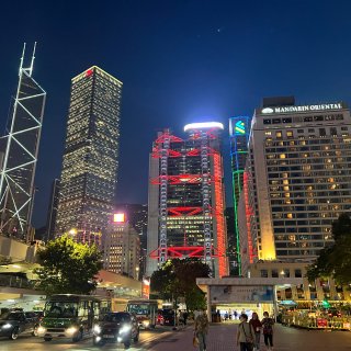 感恩节，晒晒香港的置地广场...