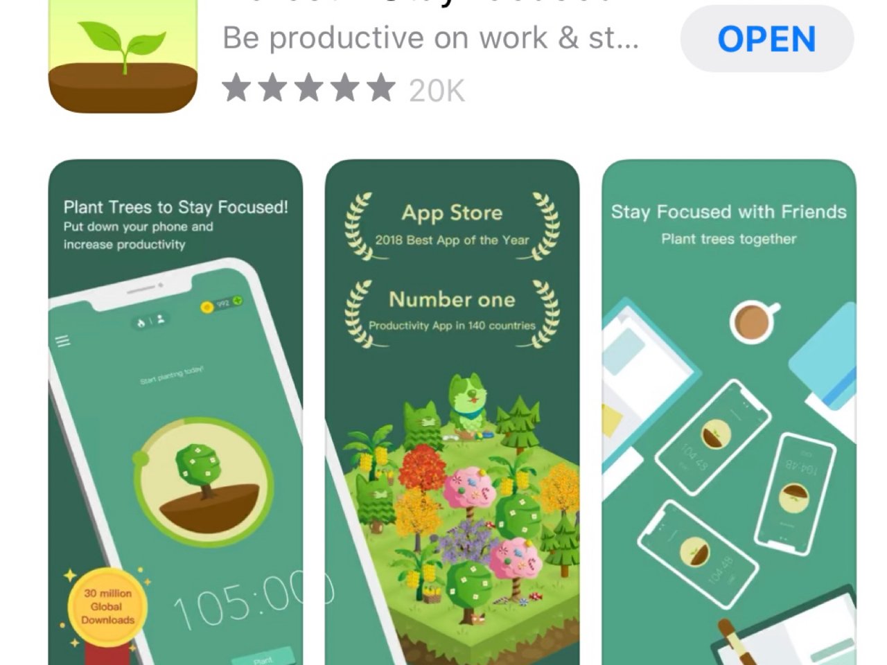 Forest app要你远离手机...