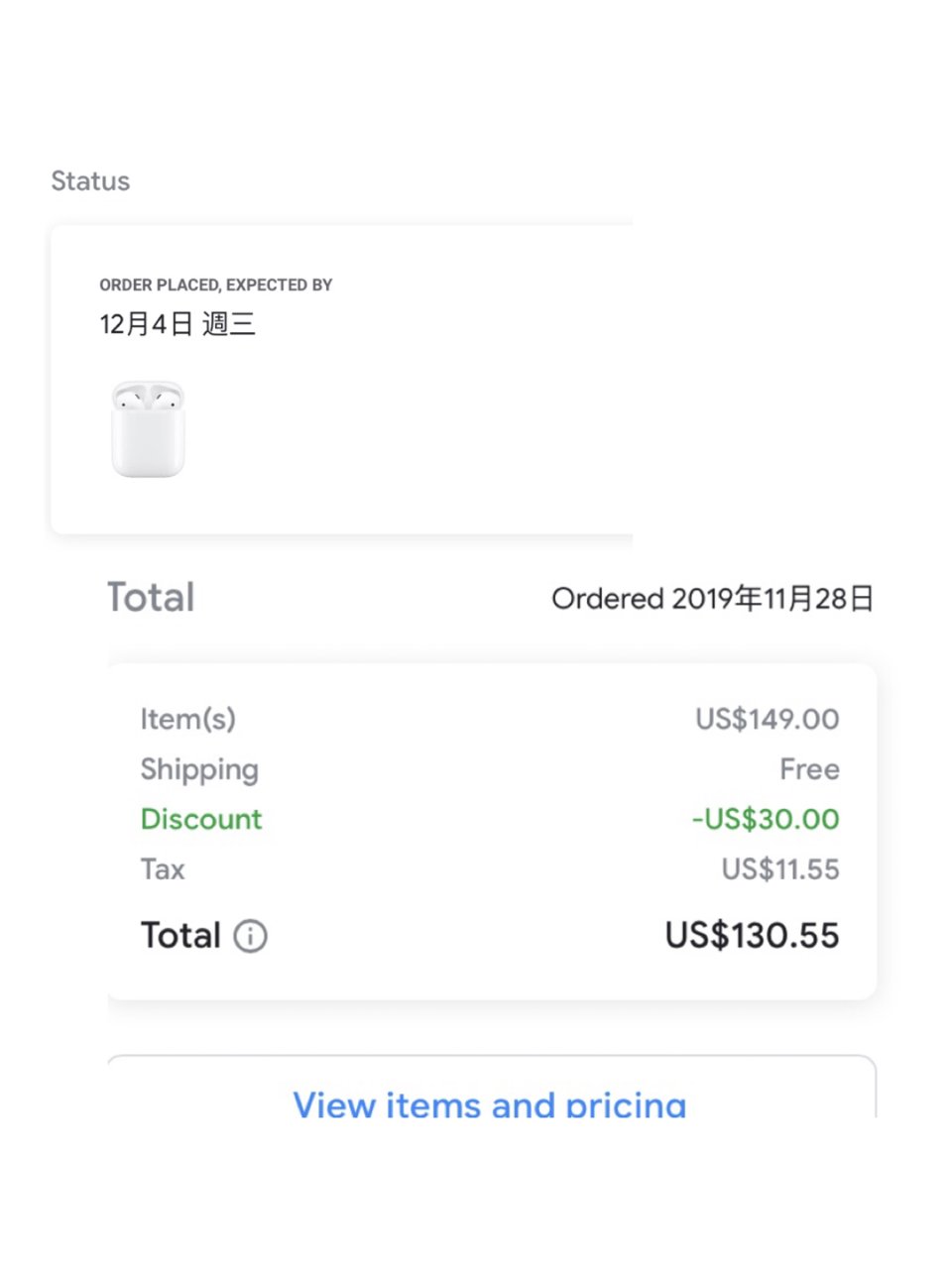 google shopping,Apple Airpods 2