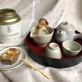 韩国青瓷茶具，一点国风，一点和风...
