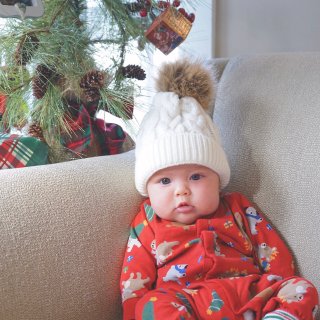 小月龄宝宝拍一张能看过眼的圣诞主题照片，...