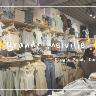 伦敦Brandy Melville探店...