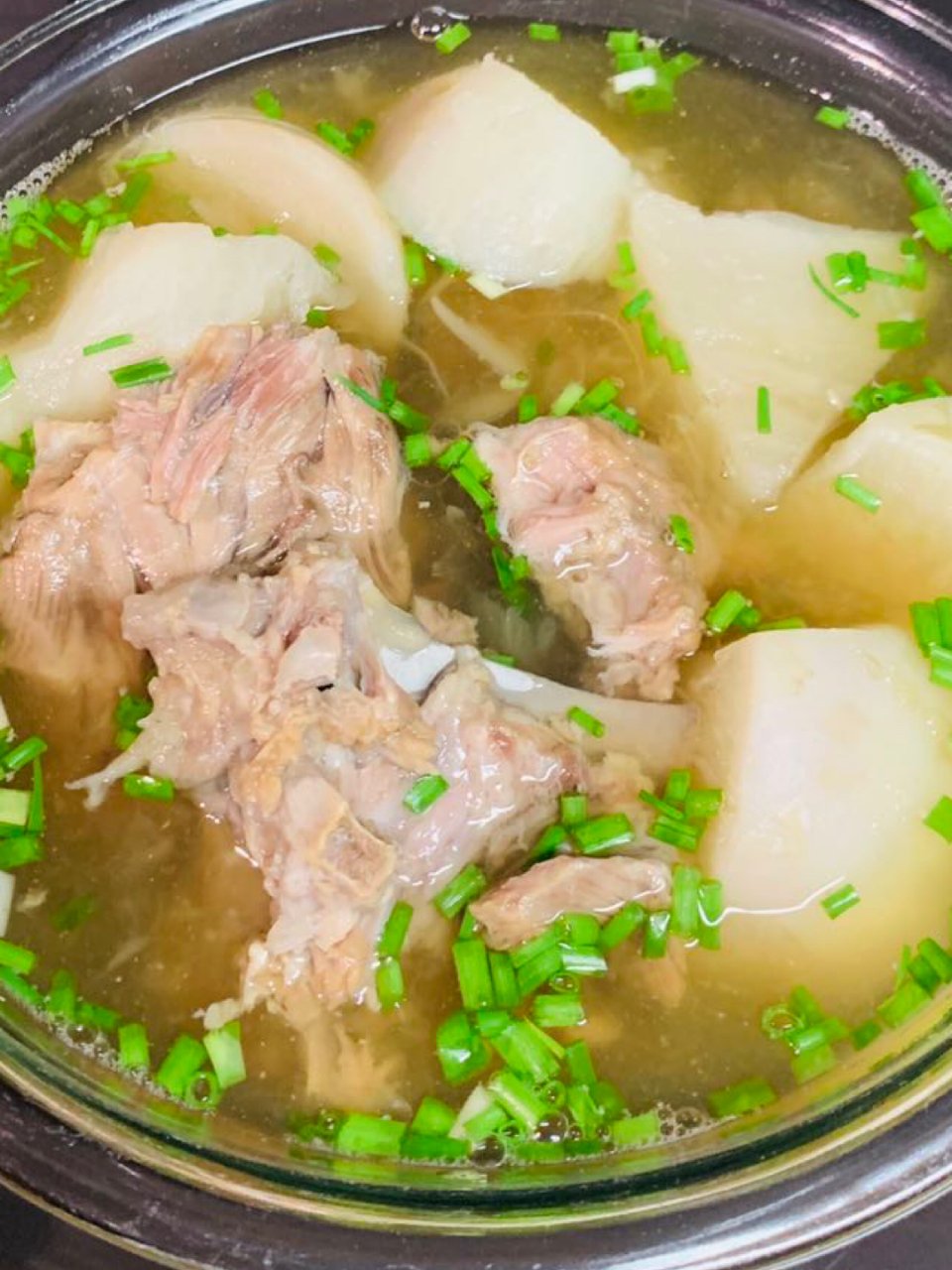 大萝卜羊肉汤