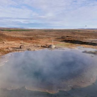 冰岛黄金圈之Geysir间歇泉...