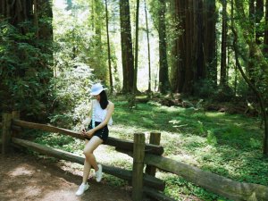 红杉树公园Hiking也要美美哒| 穿搭打卡第3⃣️天