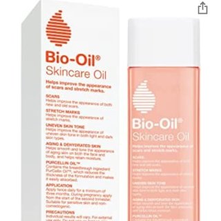 最平价好用的防妊娠纹油当属Bio-Oil...