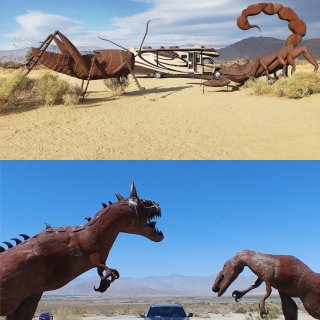 沙漠上的巨龙～加州小众沙漠公园游玩攻略...