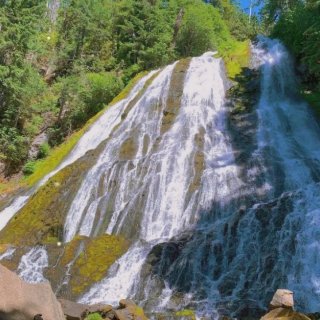 湾区➡️西雅图4｜俄勒冈第二高瀑布...