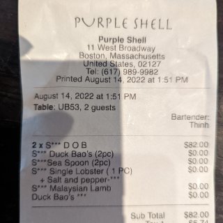 顶流|purple shell 餐厅周打...
