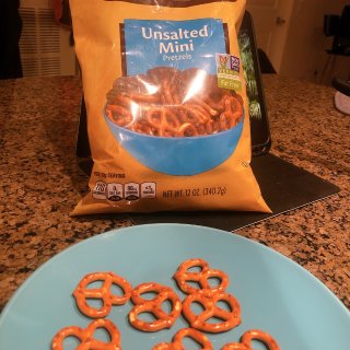 健康零食｜无盐mini pretzels...