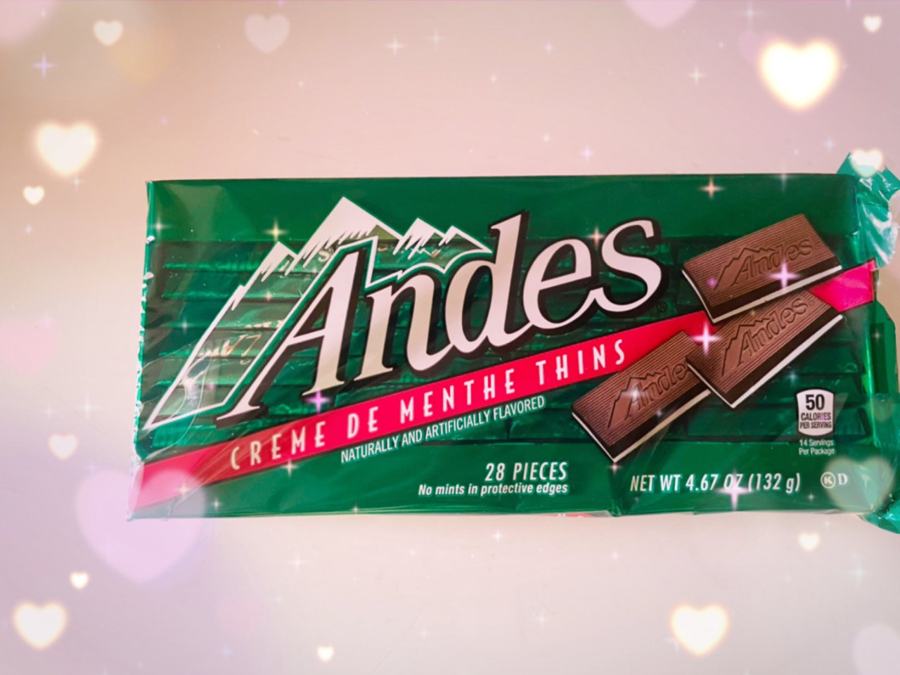 饭后甜点之Andes薄荷夹心巧克力🍫...