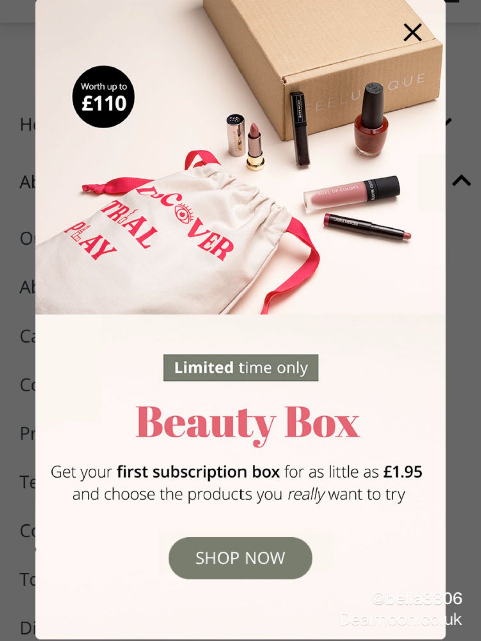 FU Beauty Box 2镑 get...