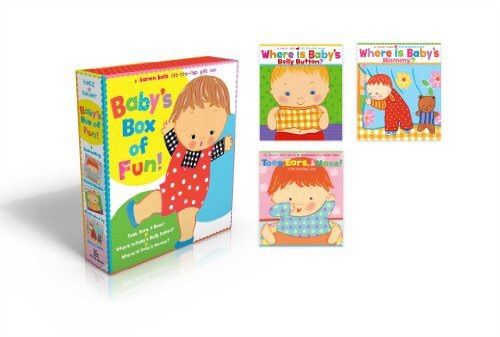 Baby's Box of Fun: A Karen Katz Lift-the-Flap Gift Set: Where Is Baby's Bellybutton?; Where Is Baby's Mommy?: Toes, Ears, & Nose!: Marion Dane Bauer, Karen Katz 童书套装