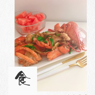 海鲜歺｜姜葱龙虾...