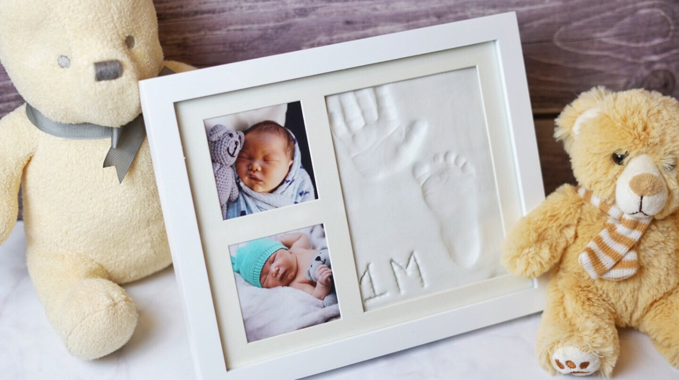 「微眾測」Up&Raise 寶寶黏土手腳模相框