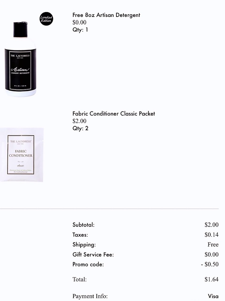 Fabric Conditioner Classic Packet | The Laundress