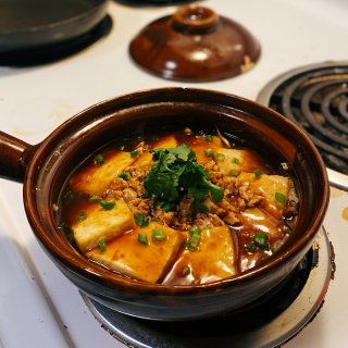 米君厨房👩‍🍳｜砂锅料理：低脂肉末豆腐煲...