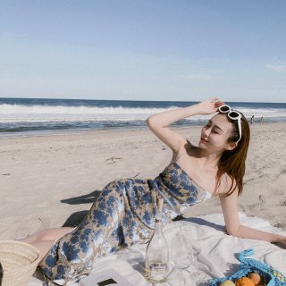 法式风夏日海滩野餐🌊拍照攻略📸Lr调色分...