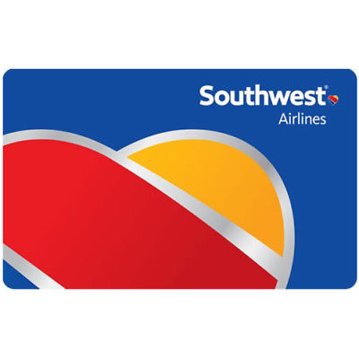 Get a $200 Southwest Airlines Gift Card for only $180 - Via Email Delivery | eBay西南航空礼品卡