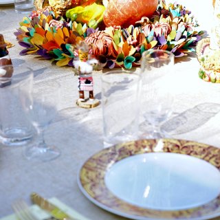 感恩节大餐分享——table setti...