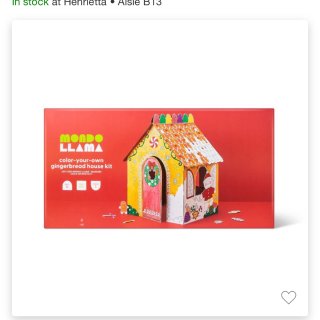 今年Target姜饼纸盒屋太可啦😘...