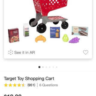 终于抢到断货王Target迷你玩具购物车...
