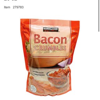 Costco,Kirkland Signature Bacon Crumbles, 20 oz