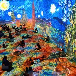 不要错过梵高星空艺术馆Van Gogh绝...