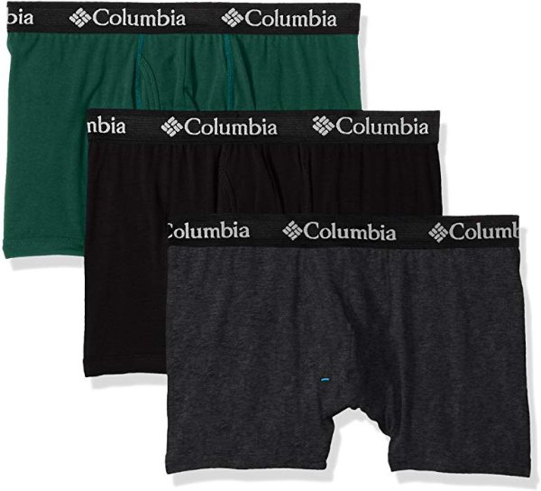 Columbia Men's Cotton Stretch 3 PK Trunk @ Amazon.com
