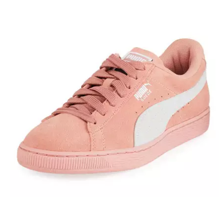 蜜桃粉puma鞋