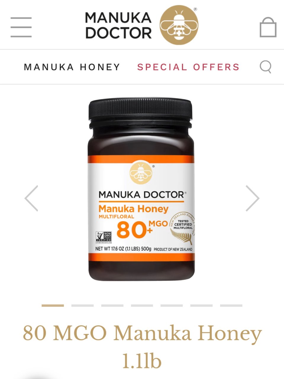 Manuka Doctor 蜂蜜