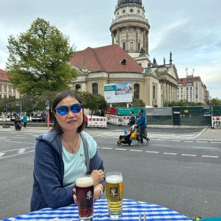 在柏林喝啤酒