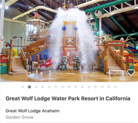 Great Wolf Lodge 加州水上乐园酒店特价优惠