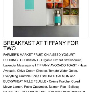下午茶 | 加州Tiffany & Co...
