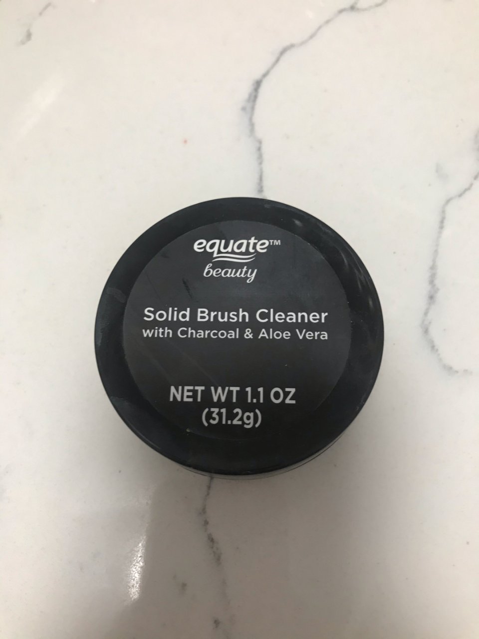 Solid brush clean