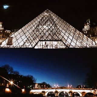 法国🇫🇷：夜色巴黎🌃...