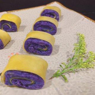 甜品小摊🍮-健康紫薯冷热两吃...