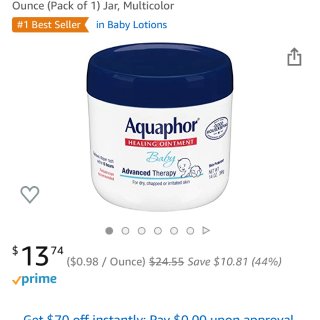 Aquaphor 婴幼儿护肤膏...
