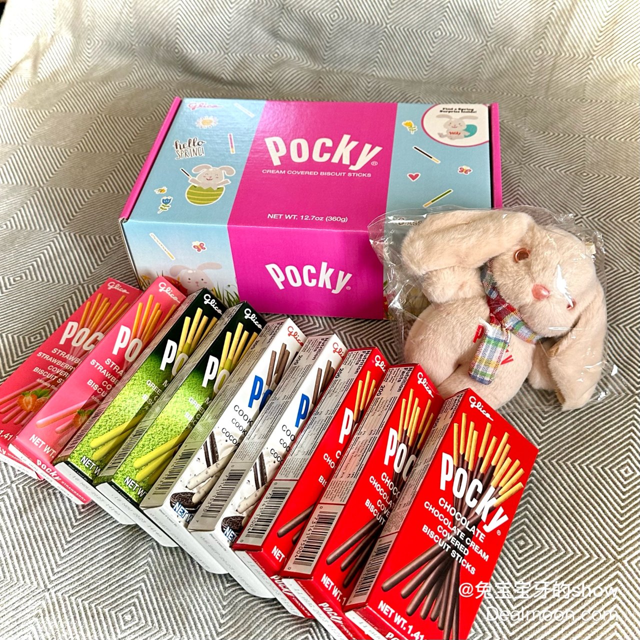 Pocky复活节礼盒+送兔兔🐰...
