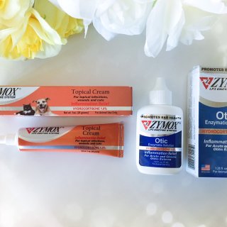 Zymox,Topical Cream,三酵合一皮肤软膏,Zymox,Otic Enzymatic Solution,耳朵清洁剂